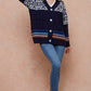Long Sleeve Oversized Cable Knit Sweater Cardigan