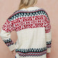 Long Sleeve Oversized Cable Knit Sweater Cardigan
