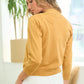 Women 3/4 Sleeve Open Front Knit Cropped Bolero
