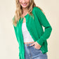 Women's Lightweight Crewneck Cardigan Sweater