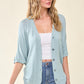 Women Lightweight Dolman Sleeve Cardigan