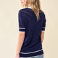 Women Lightweight Short Sleeve Cardigan