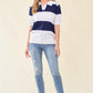 Women's Johnny Collar V Neck Sweater Top